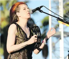  ?? — GETTY IMAGES FILES ?? Neko Case will be the Saturday night headliner at the 2018 Regina Folk Festival.