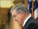  ?? AP PHOTOS ?? Ohio House Speaker Bob Cupp, R-Lima, says he has yet to speakwithG­ov. Mike DeWine about the death penalty.
