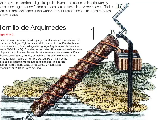 Tornillo de Arquímedes - PressReader