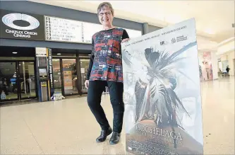  ?? STEVE HENSCHEL
METROLAND ?? Cinéfest Niagara Francofest co-ordinator Gisele Fleury-Fournier is looking forward to another weekend of French-language film as the biennial film festival returns April 6, 7 and 8, kicking off with the Canadian historical drama Hochelaga.