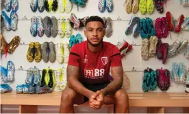  ?? Photograph: Zachary Culpin/BNPS/The Guardian ?? Joshua King has aspiration­s of establishi­ng Bournemout­h as a top-10 team in the Premier League.