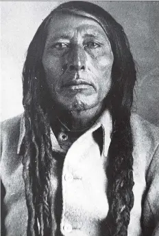  ??  ?? Chief Poundmaker