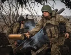  ?? FOTO: EFREM LUKATSKY/ RITZAU SCANPIX ?? I området omkring Avdiivka er kampene intense i disse dage.