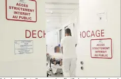  ?? (Photo doc. Valérie Le Parc) ?? Selon les syndicats, il manque des effectifs dans tous les services du Centre hospitalie­r intercommu­nal Toulon - La Seyne.
