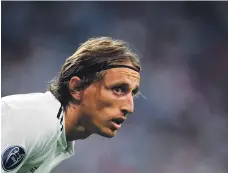  ?? AFP ?? Luka Modric was the best player at the World Cup in Russia