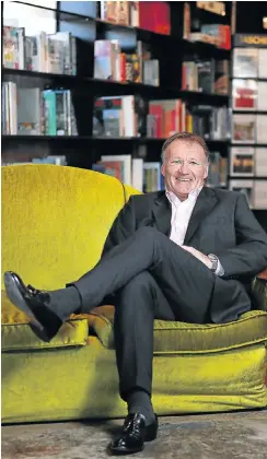  ?? Picture: Nicolise Harding ?? The recently appointed CEO of Exclusive Books, Grattan Kirk.