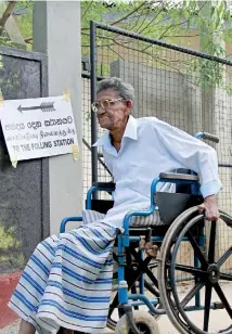  ??  ?? Citizens at last: Going to the polling booth after long years