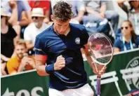  ?? GEPA PICTURES ?? Thiem lieferte gegen Tsitsipas eine Leistung auf Topniveau ab