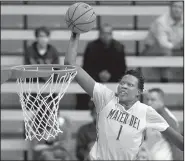  ?? AP file photo ?? such as Bol Bol (above) get seen by hundreds of coaches during the July evaluation period for Division I basketball coaches in Las Vegas. Bol Bol’s father, the late Manute Bol, played in the NBA for 11 seasons.