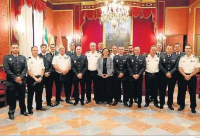  ?? G. H. ?? Toma de posesión de los nuevos oficiales de la Policía Local de Granada.