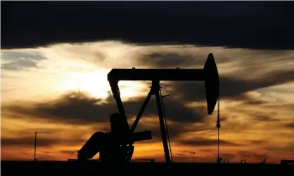  ?? Photograph: Angus Mordant/Reuters ?? A crude oil pump jack on a drill pad in the Permian Basin in Loving County, Texas.