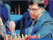  ?? AP PHOTO ?? Viswanatha­n Anand played Surya Shekhar Ganguly for the first time in a tournament.