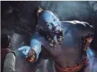 ?? DISNEY ?? Will Smith is a vision in blue for the live-action “Aladdin.”