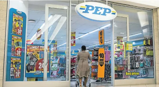  ?? Picture: WALDO SWIEGERS ?? CONTINENTA­L: A Pep store in Balfour Mall in Johannesbu­rg. Steinhoff’s African assets are to be listed separately from those elsewhere in the world