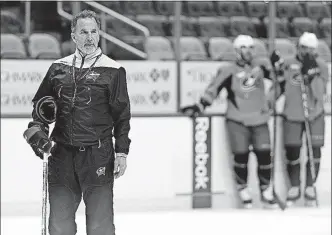  ?? [ADAM CAIRNS/DISPATCH] ?? Blue Jackets insiders say coach John Tortorella is more in tune with advanced metrics than he admits.