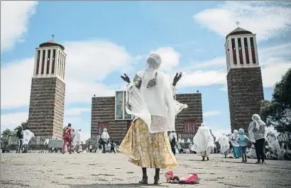  ?? EDU PONCES ?? Cristianis­mo
La iglesia de Santa María en Asmara es uno de los principale­s lugares de culto para una población que, en su gran mayoría, es copta