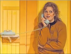  ?? DAVID GLADSTONE ?? Leah Pritchard in “Barefoot in the Park”.