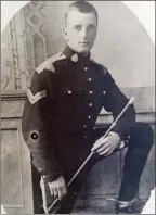  ?? SUBMITTED PHOTO ?? Former Medicine Hat and Kinsella resident John Plummer served in the 3rd CMR during the First World War, obtaining the rank of sergeant. He would also serve in the home guard during the Second World War.