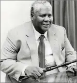  ??  ?? The late Vice-President Joshua Nkomo