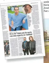  ??  ?? ADELANTO. El 21 de noviembre PERFIL dio la noticia de que Tagliaferr­o estaba en pareja con Carina.