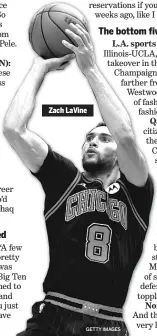  ?? GETTY IMAGES ?? Zach LaVine