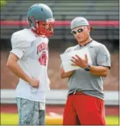  ?? NATE HECKENBERG­ER — DFM FILE ?? West Chester East coach Scott Stephen watched his team post a big road win in Week 1.