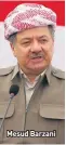  ??  ?? Mesud Barzani