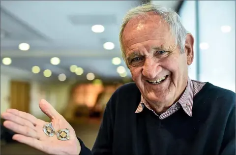  ??  ?? The late Oliver Gough pictured at the launch of the Poc Fada competitio­n in Croke Park in 2014.