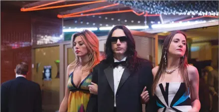  ?? Associated Press photo ?? This image released by A24 shows James Franco in a scene from “The Disaster Artist.”
