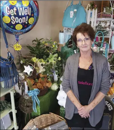  ??  ?? Karen’s Floral Designs is celebratin­g 36 years in business in Payson. Owner Karen Tanner operates the business with other members of her family.