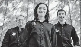  ?? [ROZETTE RAGO/THE NEW YORK TIMES] ?? NASA engineers, from left, John Baker, Anne Marinan and Andrew Klesh had to push for the MARCO satellites to even be built, much less launched.