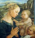  ??  ?? Filippo Lippi Madonna col Bambino