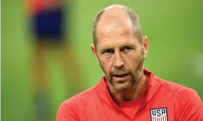  ?? Photograph: Patrick T Fallon/AFP/Getty Images ?? Gregg Berhalter will become the first man to represent the USA at the World Cup as both a player and a coach after playing for the USMNT at the 2002 and 2006 tournament­s.