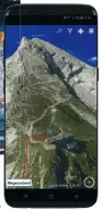  ??  ?? Links: Viele Berg- oder Radtouren hält zum Beispiel die App Bergfex bereit.
Rechts: Karten mit fotorealis­tischer Darstellun­g in 3-D bietet die App von 3D Outdoor Guides.