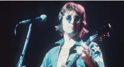  ??  ?? IMAGINE: John Lennon’s lock of hair sold for $35 000.
