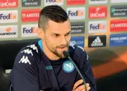  ??  ?? Vice capitano Christian Maggio a Napoli da dieci anni