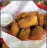  ?? Special to the Democrat-Gazette/ ANN BLAYLOCK ?? Jalapeno poppers at Woodland Bakery & Bistro are of the standard food-service variety.