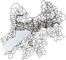  ??  ?? 黑色为 SWMM, 蓝色为 EFDC 模型图 3研究区域模型概化图­Fig. 3 Sketches of catchment models