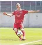  ?? FOTO: SCHRÖDER ?? Niko Vukancic erzielte die Treffer zum 2:0 und 4:0.
