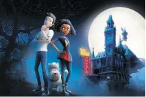  ?? PHOTOS: HAMMERHEAD/CBS ?? Michael Jackson’s Halloween features the voices of Lucas Till as Vincent, left, and Kiersey Clemons as Victoria.