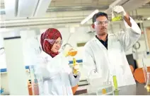  ??  ?? MIU labs are fully equipped with world-class facilities so graduates can be industry-ready.