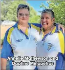  ?? Annelie Mathewson and
Daphne Minopetros ??