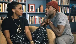  ?? UNIVERSAL PICTURES AND MGM PICTURES ?? Teyonah Parris (left) and Yahya Abdul-mateen II star in “Candyman.”