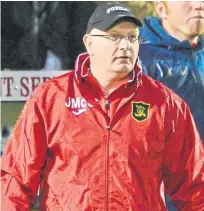  ?? SNS. ?? John McGlynn during his stint as Livi boss.