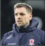  ??  ?? JONATHAN WOODGATE: Says Boro ‘owe’ Birmingham for a late defeat at St Andrews in the autumn.