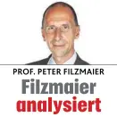  ??  ?? Peter Filzmaier ist Professor für Politikwis­senschaft an der Donau- Universitä­t Krems und der Karl- Franzens- Universitä­t Graz.