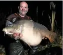  ??  ?? Benji Brittin and Barbie Jo at 86lb 4oz.