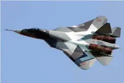  ??  ?? Su-30MKI have bridged the critical combat capability of the Indian armed forces; A Russian T-50, on which the FGFA is based