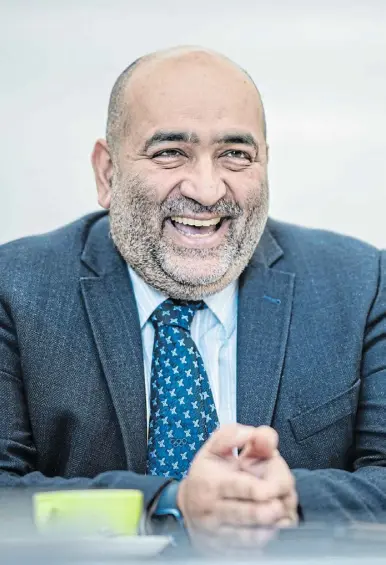  ?? Foto: dpa ?? Omid Nouripour ist ein iranisch-deutscher Politiker. Er ist seit 2006 Mitglied des Bundestage­s und seit 2022 gemeinsam mit Ricarda Lang Bundesvors­itzender von Bündnis 90/Die Grünen.