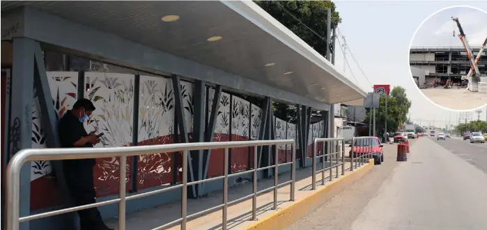  ?? R. AMAYA ?? El proyecto más controvers­ial para la región y que comenzó con Enrique Peña Nieto fue el Metrobús; actualment­e acumula ocho prórrogas ante Banobras.